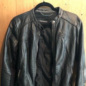 Express Minus the Leather Jacket